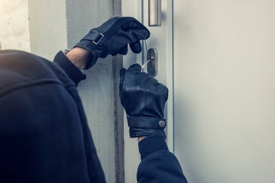 intruder trying to gain access to a facility with a lockdown system.jpg